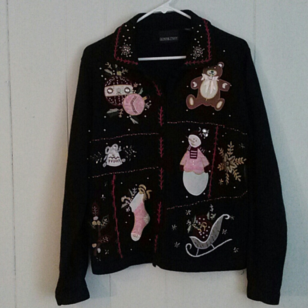 Festive winter sweater